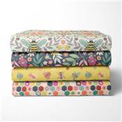 TISSU DASHWOOD STUDIO - WHAT'S THE BUZZ 2594 - COTON - 110 CM