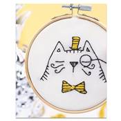 FRENCH'KITS - BRODERIE DÉCORATIVE - MONSIEUR CHAT