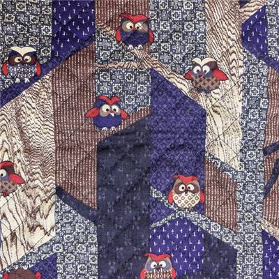 TISSU MATELASSE KURENAI 13100-1D - COTON-POLYESTER  - 110 CM 