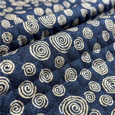 TISSU MATELASSE KURENAI 36560-5A - COTON-POLYESTER  - 110 CM 