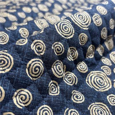 TISSU MATELASSE KURENAI 36560-5A - COTON-POLYESTER  - 110 CM 