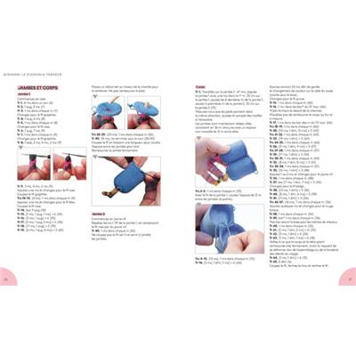 BIENVENUE A GLOUTONVILLE - 12 PERSONNAGES FANTAISIE A CROCHETER