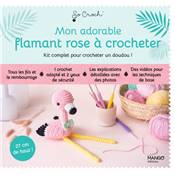 KIT MON ADORABLE FLAMANT ROSE A CROCHETER - SO CROCH