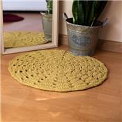 KIT TAPIS MANDALA HOOOKED - SPICE OCRE