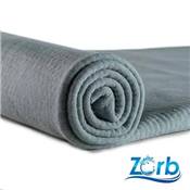 SUPER ABSORBANT ZORB® V2 4D COTON BIO+PUL-ANTIMICR. 140CM VERT SAUGE