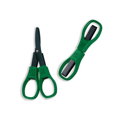 MINI-CISEAUX PLIABLES - COLORIS VERT