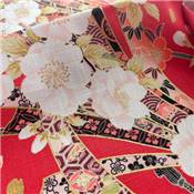 TISSU JAPONAIS NAKA FABRICS - 1100-1B - 100% COTON - 110 CM