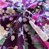TISSU JAPONAIS NAKA FABRICS - 1400-C - 100% COTON SATINE - 110 CM