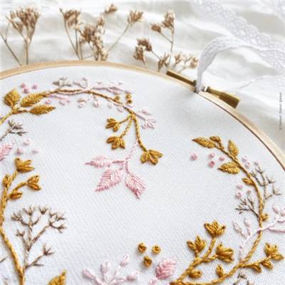 WILDFLOWERS HEART - KIT BRODERIE 16X16CM -TAMBOUR NON INCLUS-TAMAR NY
