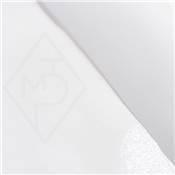 TOILE THERMOCOLLANTE RAIDE COTON 153G - 90CM - BLANC -TEXTICAP