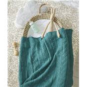 COUVERTURES AU TRICOT POUR BEBE