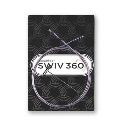 CABLE INTERCHANGEABLE CHIAOGOO SWIV360 SILVER SMALL (S) - 20 CM