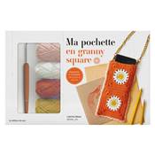 COFFRET MA POCHETTE EN GRANNY SQUARE