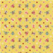 TISSU DASHWOOD STUDIO - WHAT'S THE BUZZ 2596 - COTON - 110 CM