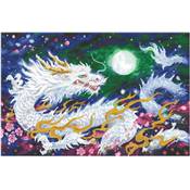 KIT BRODERIE DIAMANT - LA FLAMME DU DRAGON 