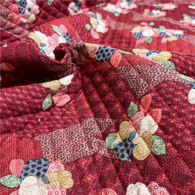 TISSU MATELASSE KURENAI 13100-3B - COTON-POLYESTER  - 110 CM 