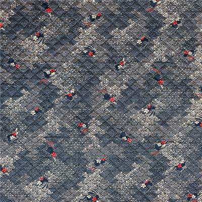 TISSU MATELASSE KURENAI 33780-32A - COTON-POLYESTER  - 110 CM 