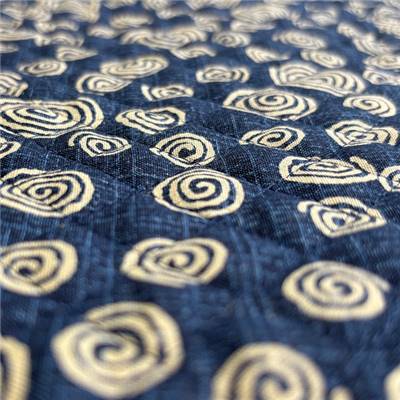 TISSU MATELASSE KURENAI 36560-5A - COTON-POLYESTER  - 110 CM 