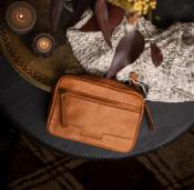 POCHETTE DE RANGEMENT MUUD - SANDNES - WHISKY