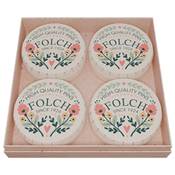 COFFRET 4 BOITES 25G - EPINGLES COUTURE N6 TISSUS DELICATS - FOLCH