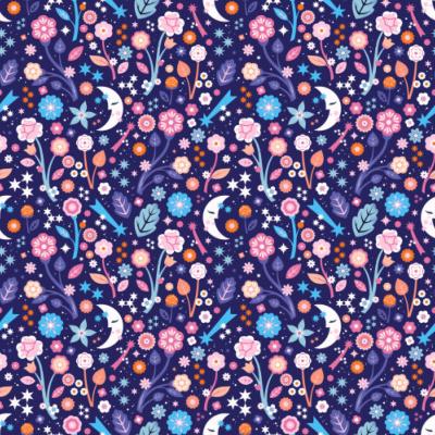 TISSU DASHWOOD STUDIO - COSMIC COWBOY 2547 - COTON - 110 CM