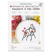 FRENCH KITS - BRODERIE DÉCORATIVE - TOUJOURS A TES COTES