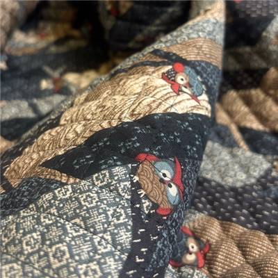 TISSU MATELASSE KURENAI 13100-1A - COTON-POLYESTER  - 110 CM 