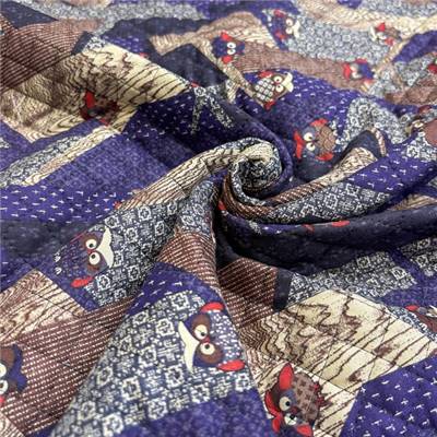 TISSU MATELASSE KURENAI 13100-1D - COTON-POLYESTER  - 110 CM 