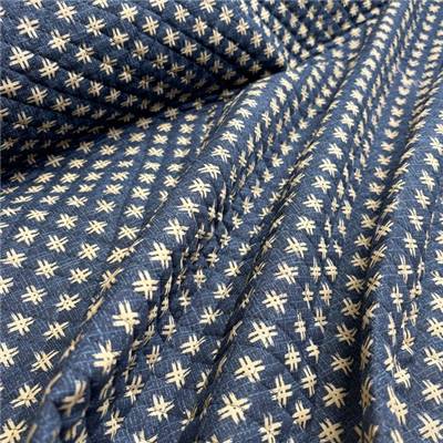 TISSU MATELASSE KURENAI 36560-4A - COTON-POLYESTER  - 110 CM 