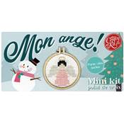 MINI KIT POINT DE CROIX - MON ANGE !