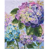 KIT BRODERIE DIAMANT - HYDRANGEA GARDEN