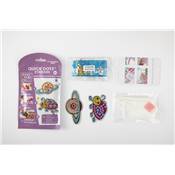 KIT BIG DOTZ 2 STICKERS PLANETE COCCINELLE - QUICK DOTZ BROD. DIAMANT