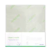 LOT DE 2 PAPIERS CARBONE BLANC CHACO POUR BRODERIE SASHIKO -28X45 CM