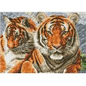 KIT BRODERIE DIAMANT SQUARES - TIGERS