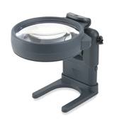 LOUPE MAINS-LIBRES HOBBY - LUMINEUSE - 3 LENTILLES INTERCHANGEABLES