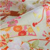 TISSU JAPONAIS NAKA FABRICS - 1100-1D - 100% COTON - 110 CM