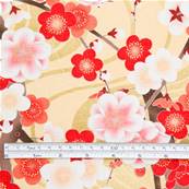 TISSU JAPONAIS NAKA FABRICS - 1500-1A - 100% COTON - 110 CM