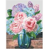 KIT BRODERIE DIAMANT - PASTEL BOUQUET