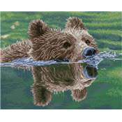 KIT BRODERIE DIAMANT SQUARES - GRIZZLY SWIM