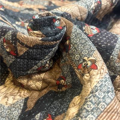 TISSU MATELASSE KURENAI 13100-1A - COTON-POLYESTER  - 110 CM 