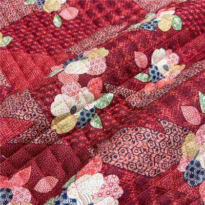 TISSU MATELASSE KURENAI 13100-3B - COTON-POLYESTER  - 110 CM 