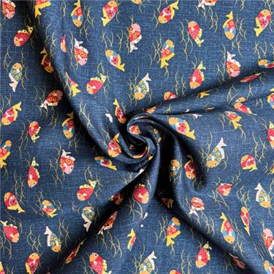 TISSU KURENAI 3378-4A - 100 % COTON - 110 CM 