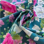 TISSU JAPONAIS NAKA FABRICS - 1400-D - 100% COTON SATINE - 110 CM