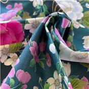 TISSU JAPONAIS NAKA FABRICS - 1400-D - 100% COTON SATINE - 110 CM
