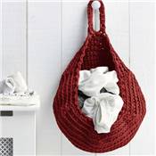 KIT PANIER STORAGE BAG HOOOKED - BORDEAUX MARSALA