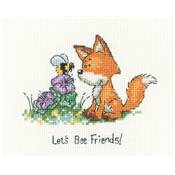 KIT POINT DE CROIX LET'S BEE FRIENDS (A)