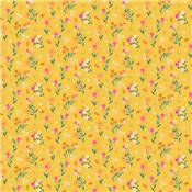 TISSU DASHWOOD STUDIO - SPRING MEADOW 2571 - COTON - 110 CM