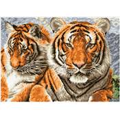 KIT BRODERIE DIAMANT SQUARES - TIGERS