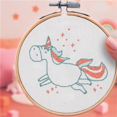 FRENCH'KITS - BRODERIE DCORATIVE - LICORNE