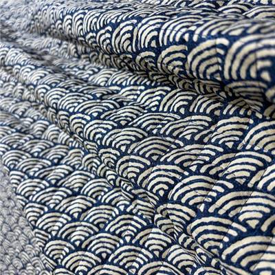 TISSU MATELASSE KURENAI 36560-2A - COTON-POLYESTER  - 110 CM 